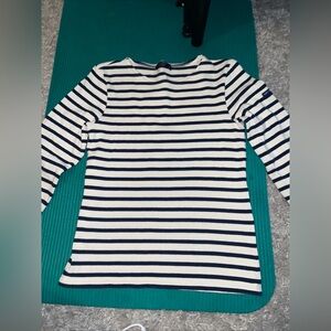 Vintage Saint James Striped Long Sleeve Sailor Breton Shirt Size XS